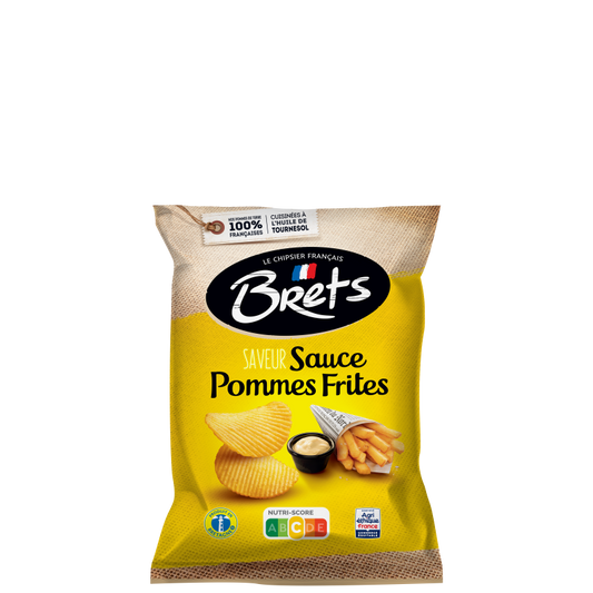 Brets - Potato Chips - Pommes Frites Sauce - 125 g