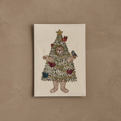 Coral & Tusk Christmas Tree Bear Card