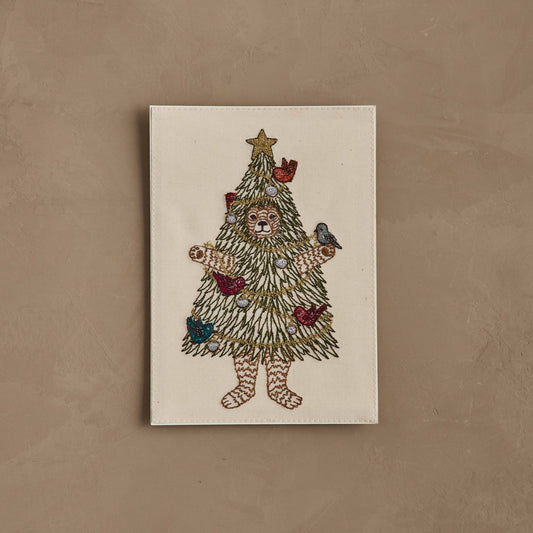 Coral & Tusk Christmas Tree Bear Card