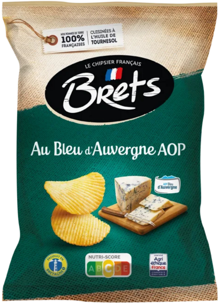 Brets - Potato Chips - Blue Cheese - 125 g