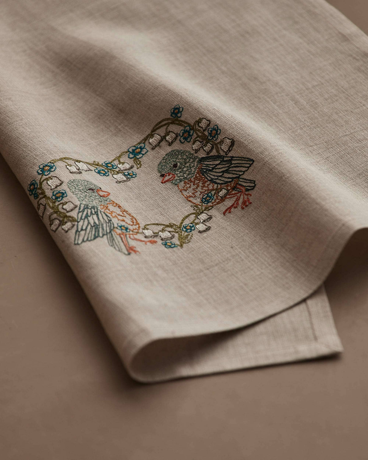 Coral & Tusk - Lily Love Birds - Tea Towel