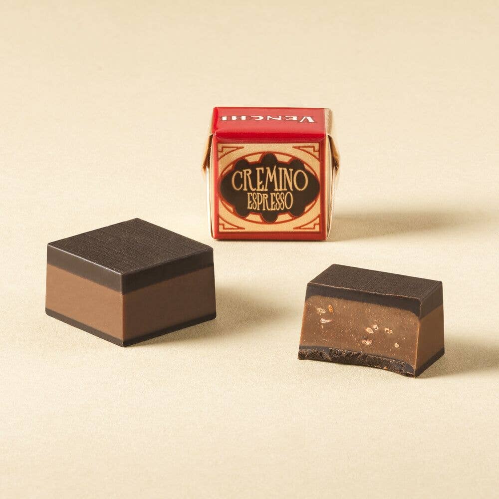 Venchi - 7-Blend Espresso Dark Chocolate Cube