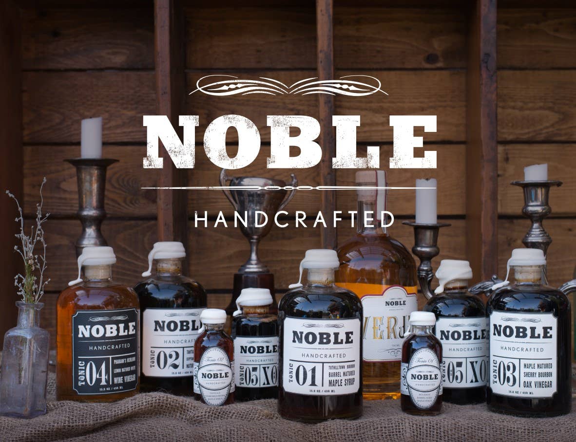 Noble Handcrafted - Noble Tonic 01 - Tuthilltown Bourbon Barrel Matured Maple Syrup - 450 mL