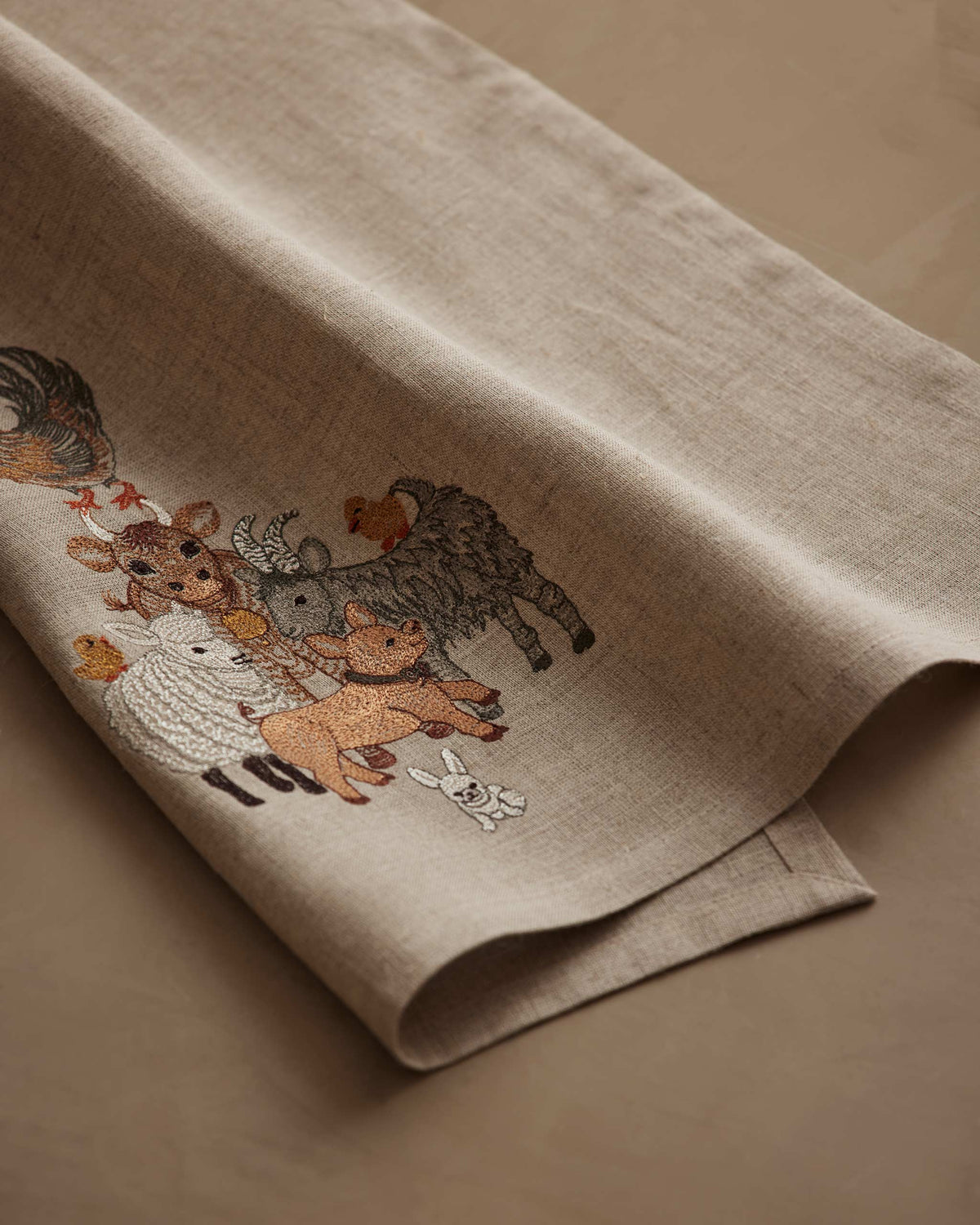 Coral & Tusk - Barnyard Friends - Tea Towel