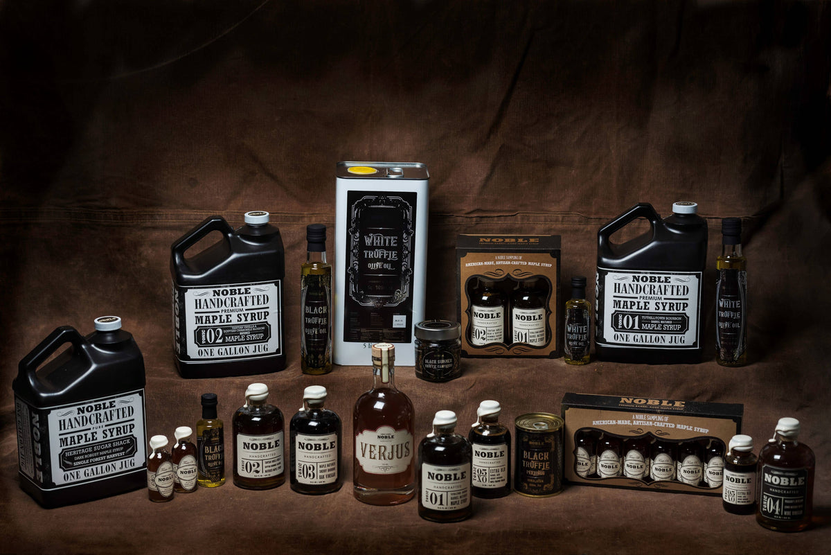 Noble Handcrafted - Noble Tonic 01 - Tuthilltown Bourbon Barrel Matured Maple Syrup - 450 mL