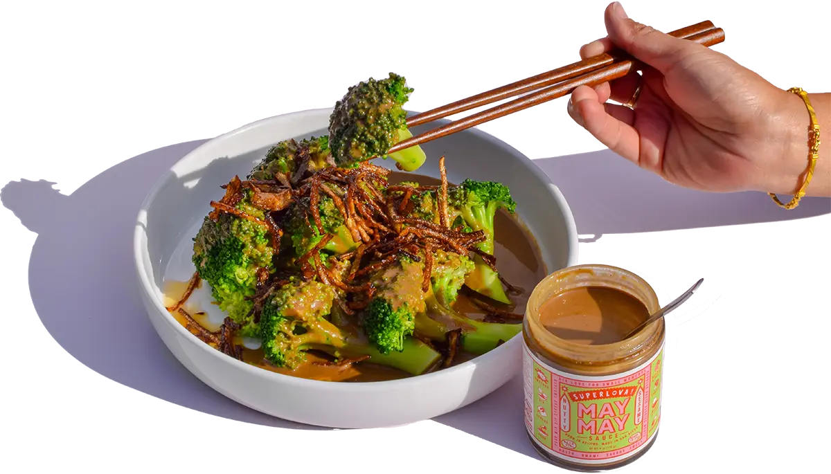 Superlova! - May May Creamy Sesame Sauce - 6 oz.