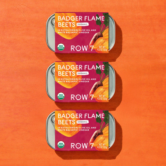 Row 7 Seed Co. - Badger Flame Beets Tin - 120 g
