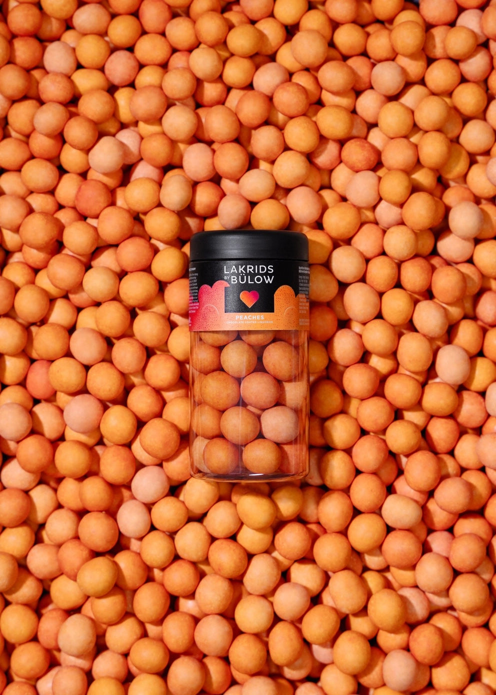 Lakrids By Bülow - Peaches White Chocolate Coated Licorice - 10.41 oz.