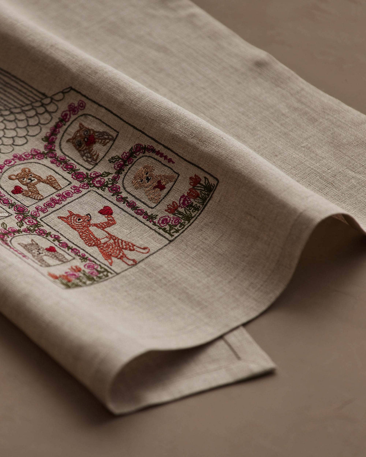 Coral & Tusk - Home Is Where The Heart Is - Tea Towel
