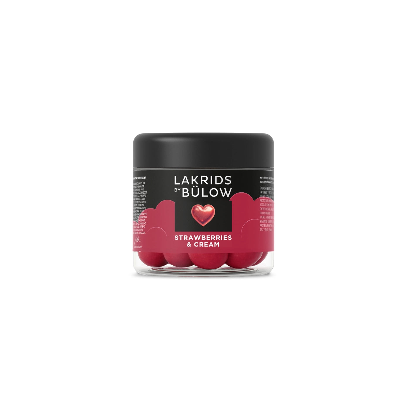 Lakrids By Bülow - Strawberries & Cream W/ White Chocolate - 4.41 oz.