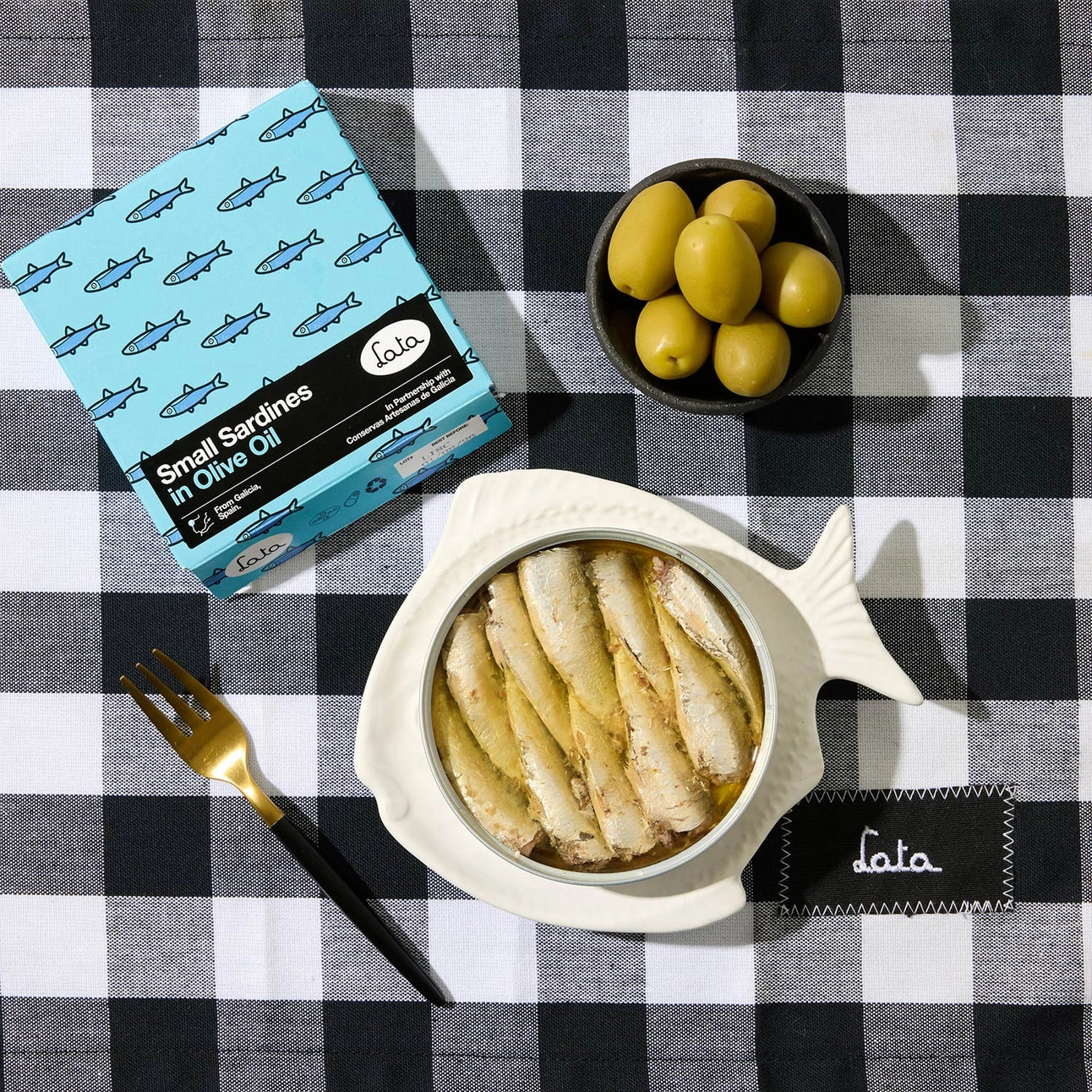 Lata - Small Sardines in Olive Oil - 120 g