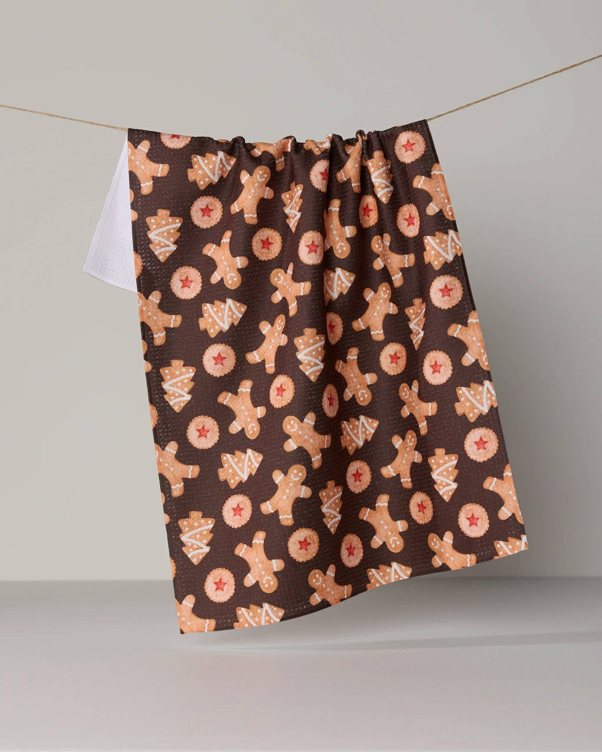 Geometry - Holiday Cookies Tea Towel