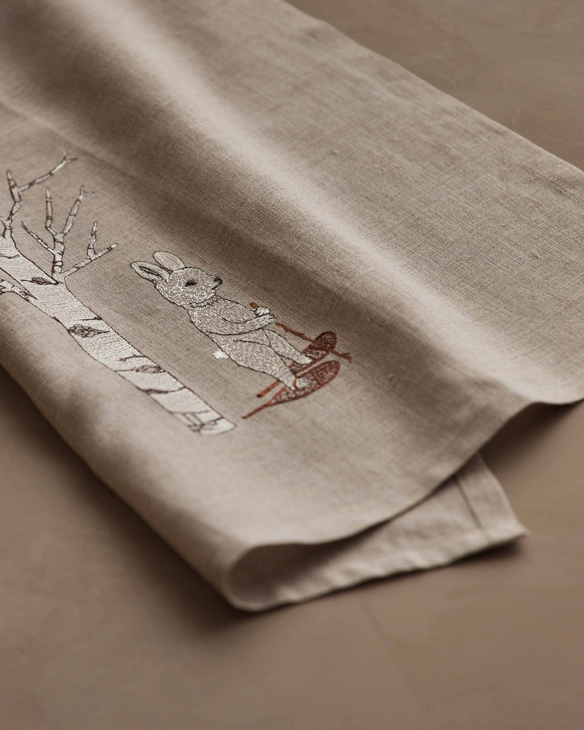 Coral & Tusk - Snowshoe Hare - Tea Towel