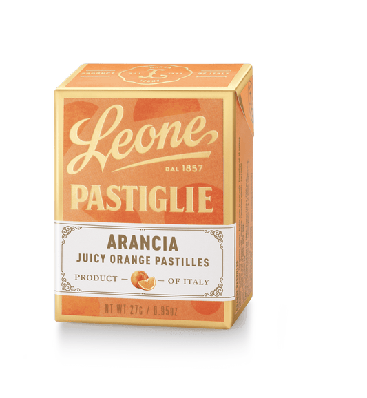 Leone - Pastiglie - Arancia Juicy Orange Pastilles - 0.95 oz.