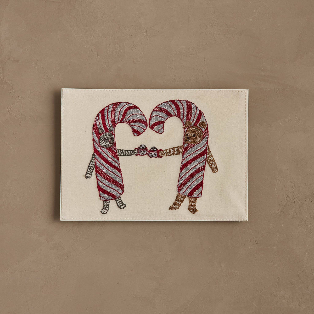 Coral & Tusk Candy Cane Cheers Card