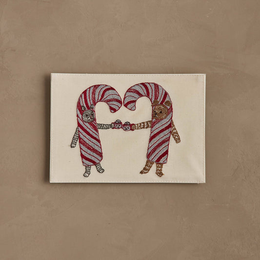 Coral & Tusk Candy Cane Cheers Card