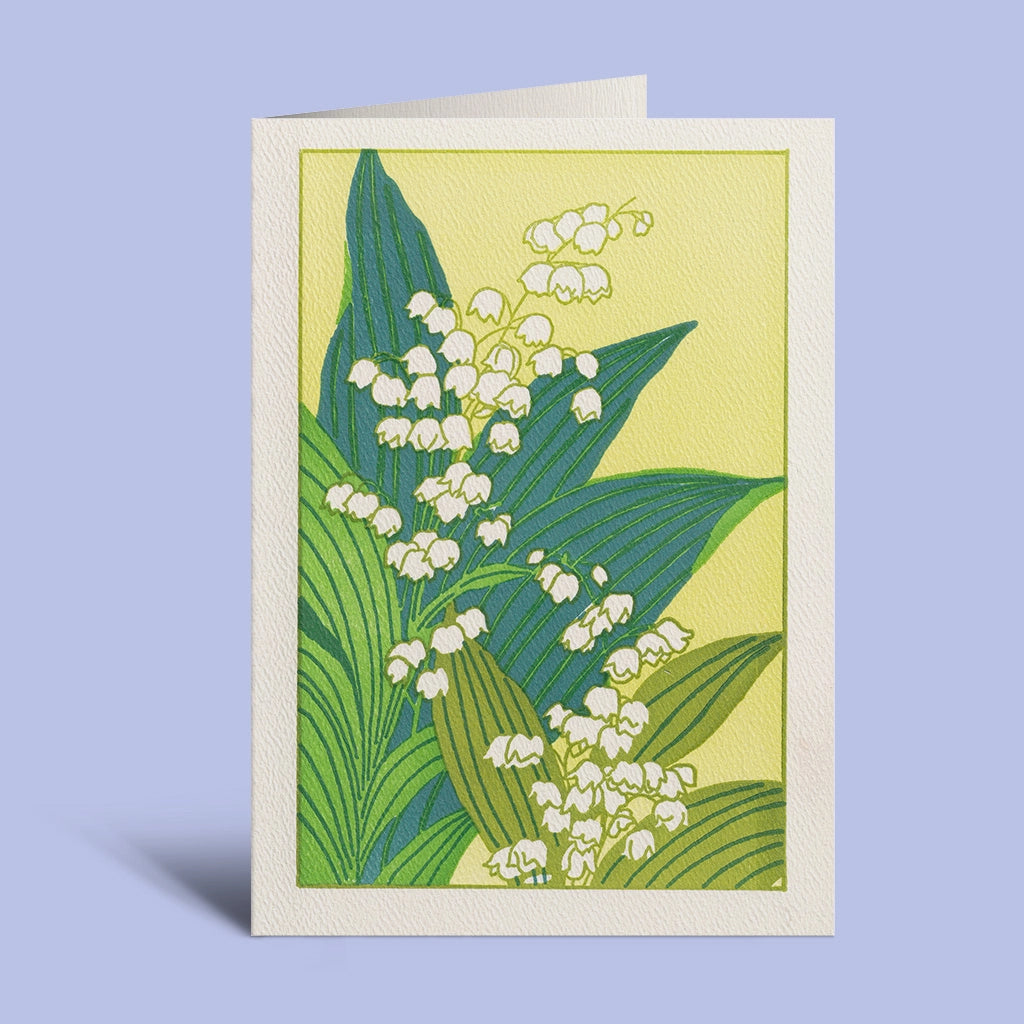 Saturn Press - May Bells Greeting Card
