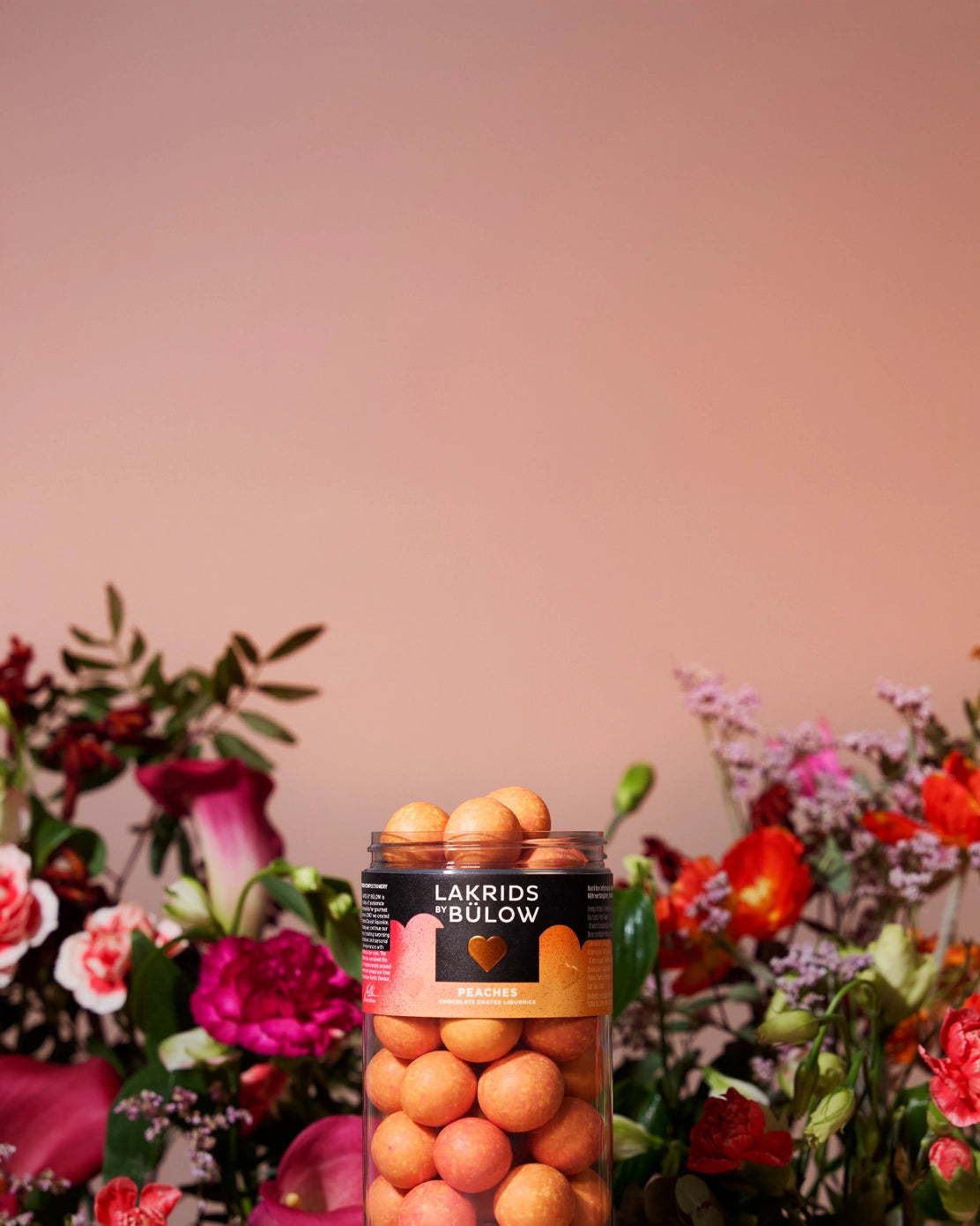 Lakrids By Bülow - Peaches White Chocolate Coated Licorice - 10.41 oz.