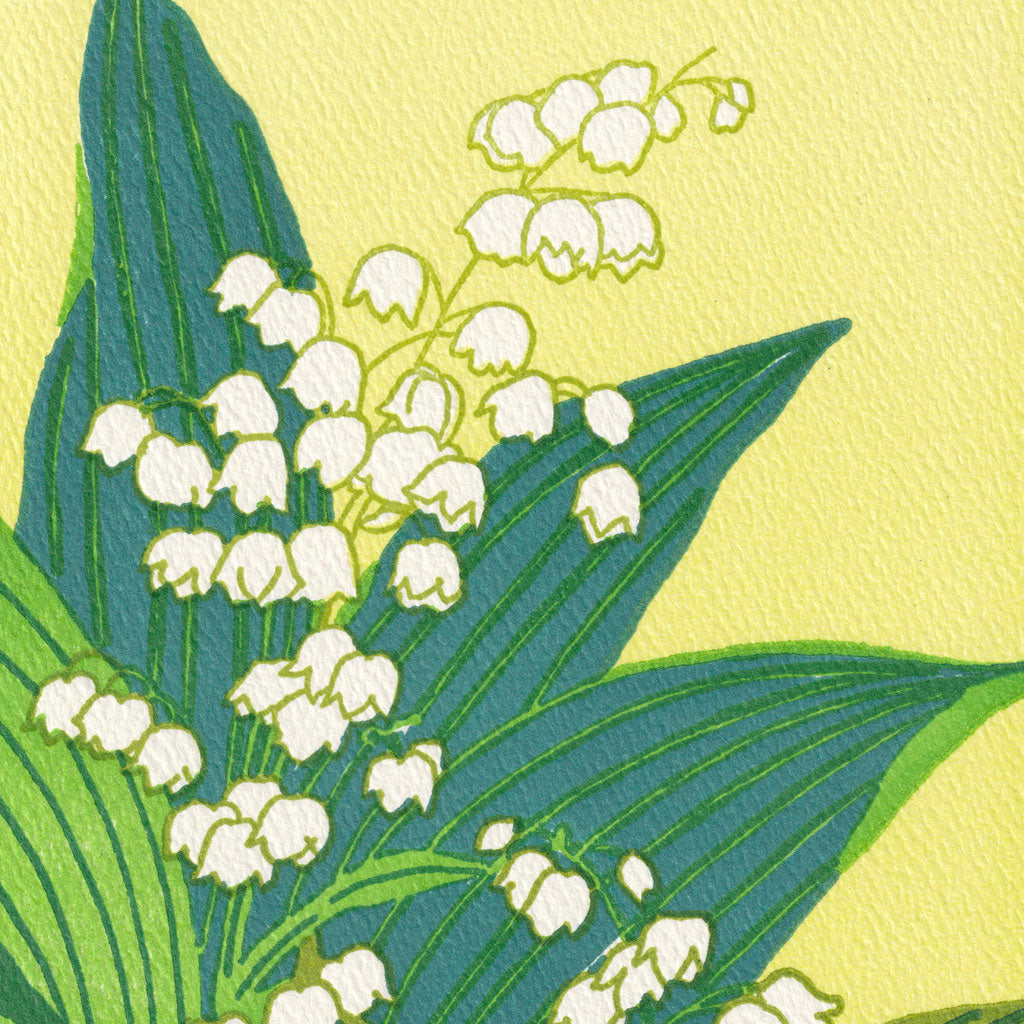Saturn Press - May Bells Greeting Card