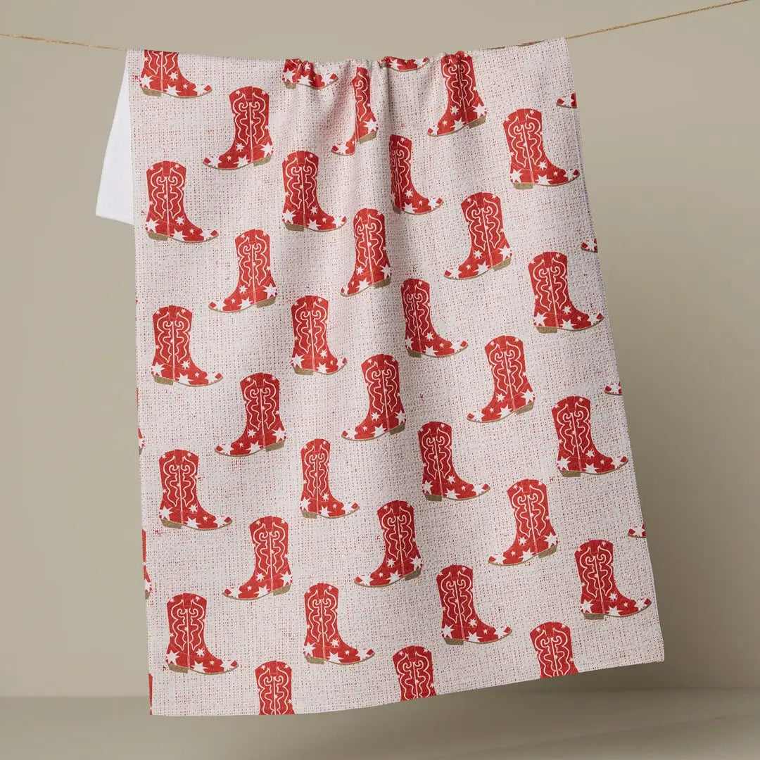 Geometry - Honky Tonk Tea Towel