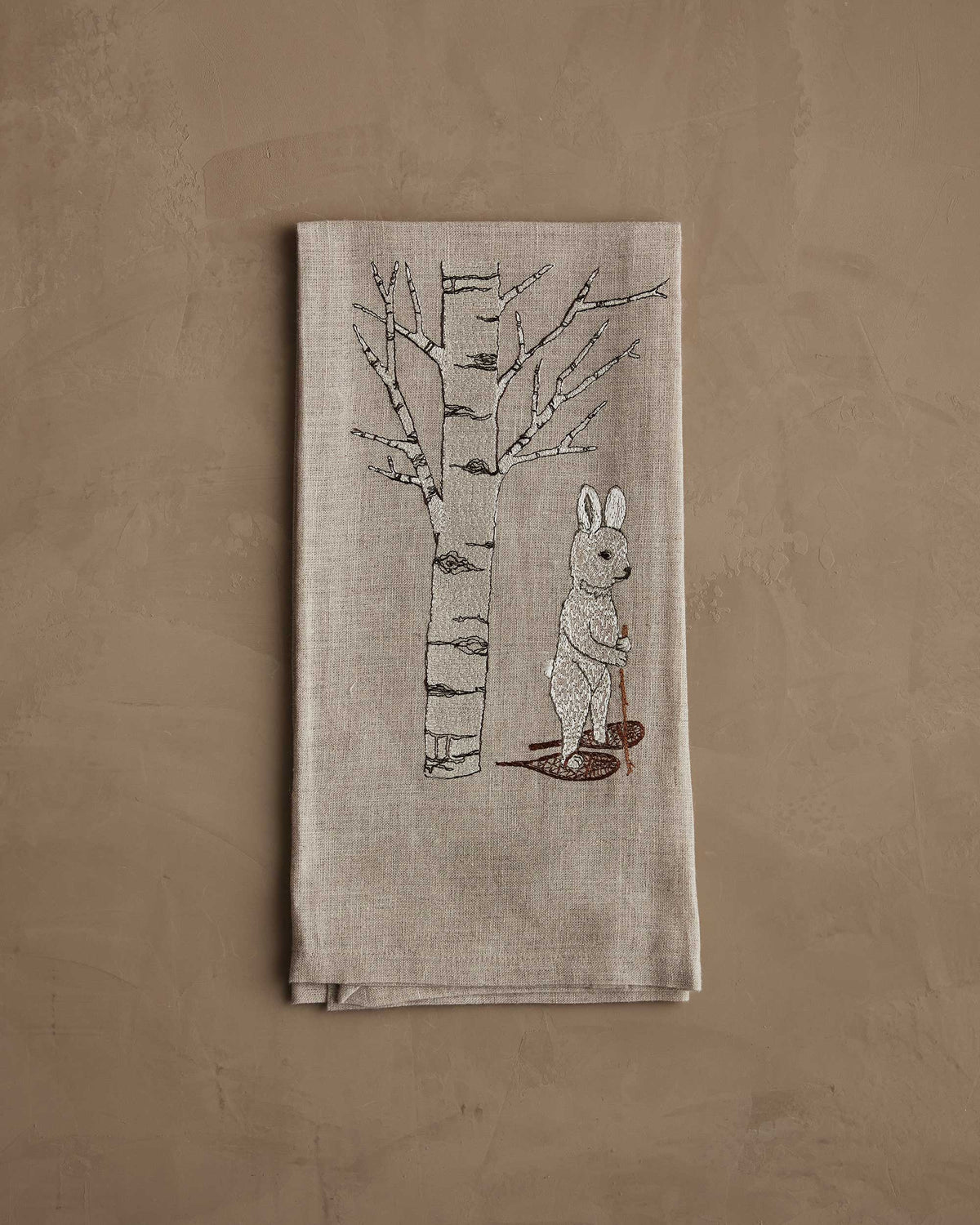 Coral & Tusk - Snowshoe Hare - Tea Towel
