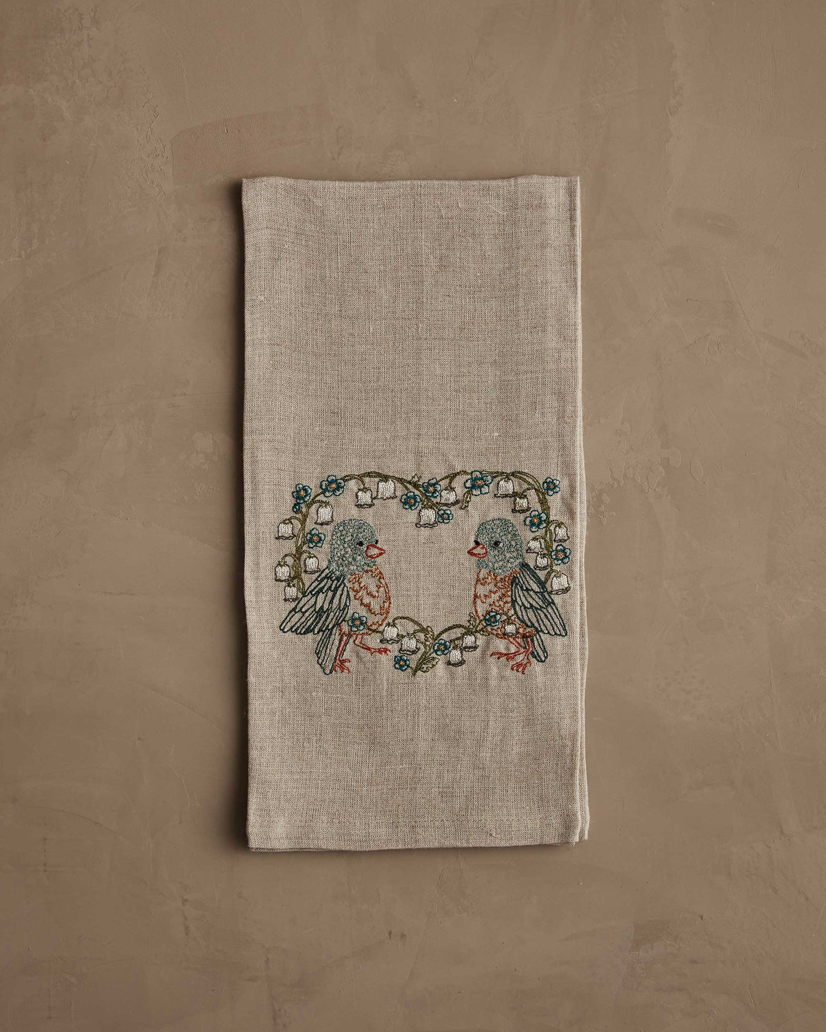 Coral & Tusk - Lily Love Birds - Tea Towel