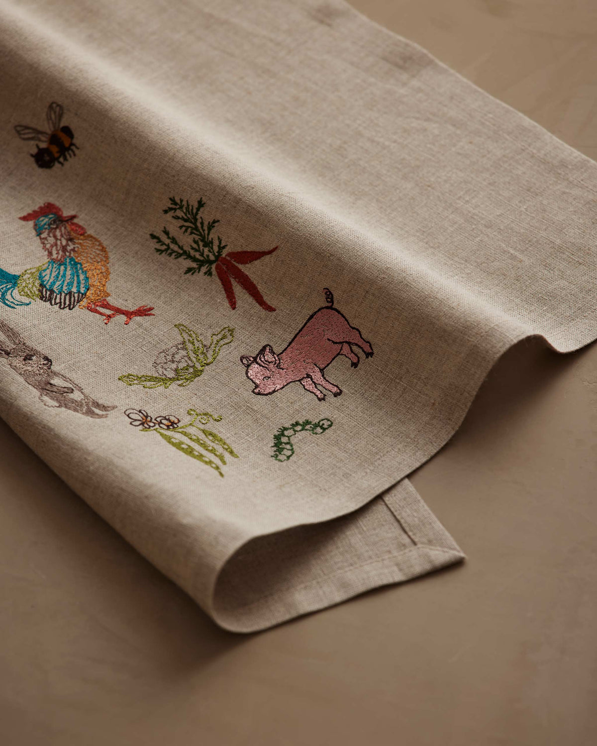 Coral & Tusk - Garden Gathering - Tea Towel