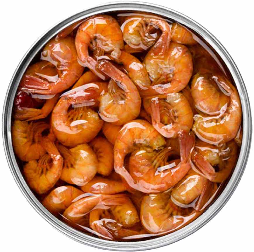 ABC+ - Wild Shrimp In Spicy Olive Oil & Garlic - 120 g