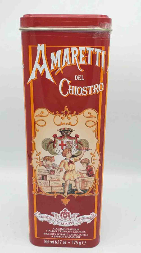 Chiostro - Crunchy Amaretti - Tower Tin - 175 g
