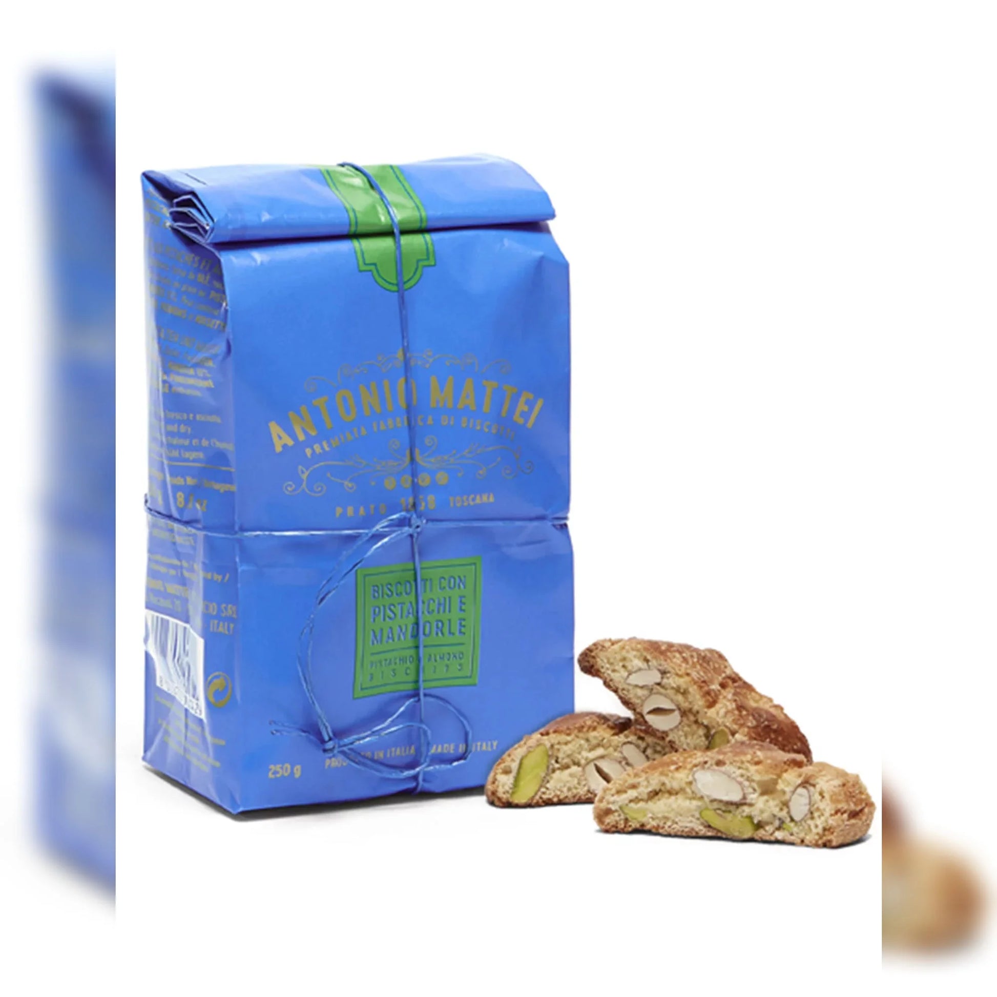 Antonio Mattei - Pistachio Biscotti Di Prato - 250 g