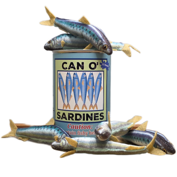 Canned Gifts - Can O' Sardines - Pop Top Lid