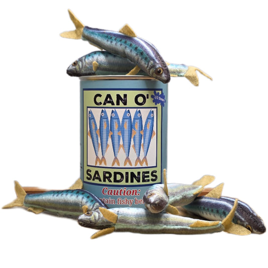 Canned Gifts - Can O' Sardines - Pop Top Lid