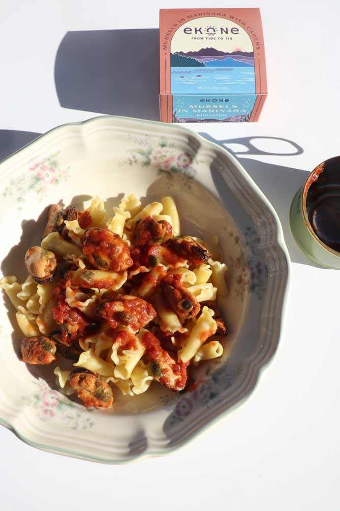 Ekone Oyster Co. - Mussels In Marinara W/ Capers - 3.5 oz.