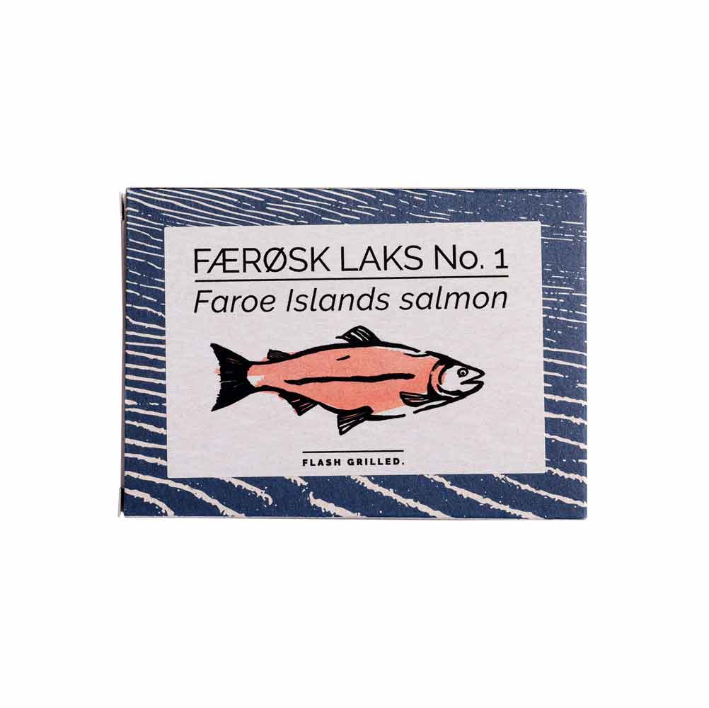 Fangst - Færøsk Laks No. 1 - Faroe Islands Salmon Flash Grilled - 110 g