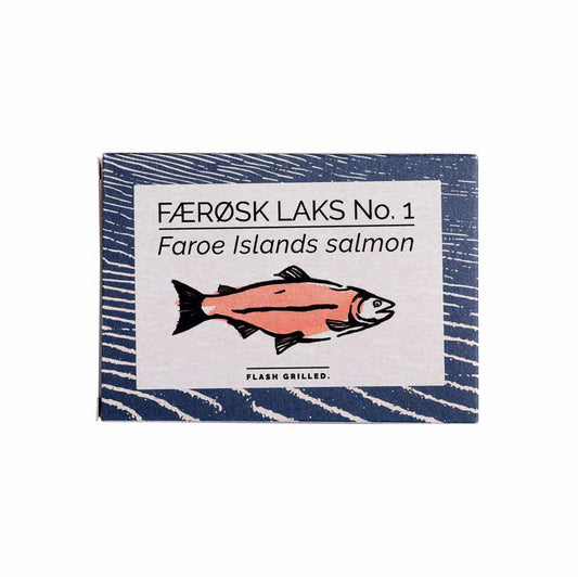 Fangst - Færøsk Laks No. 1 - Faroe Islands Salmon Flash Grilled - 110 g