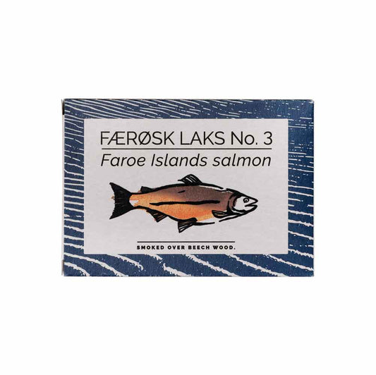 Fangst - Færøsk Laks No. 3 - Faroe Islands Salmon Smoked Over Beech Wood - 110 g