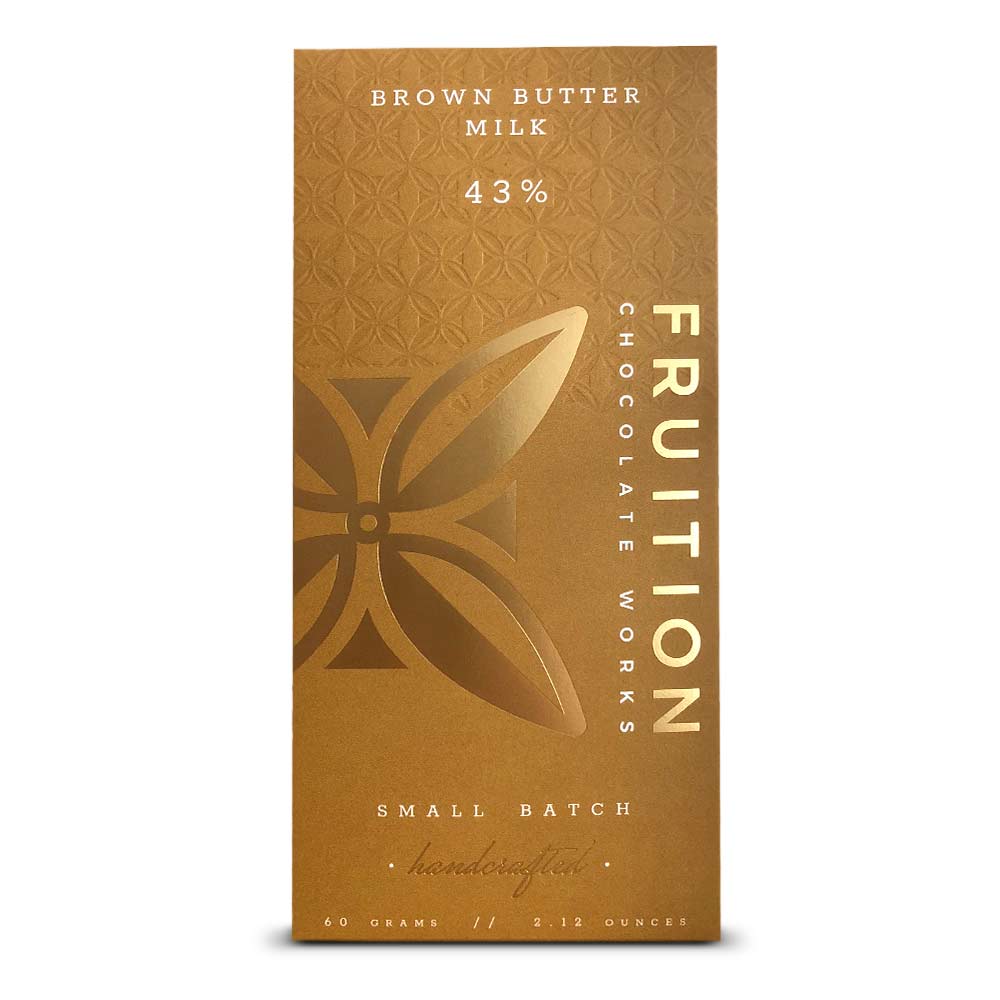 Fruition - Brown Butter 43% Milk Chocolate - 60 g