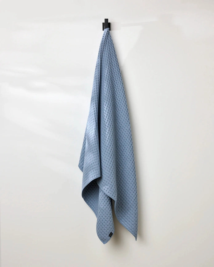 Geometry - Sky - Waffle Bath Towel