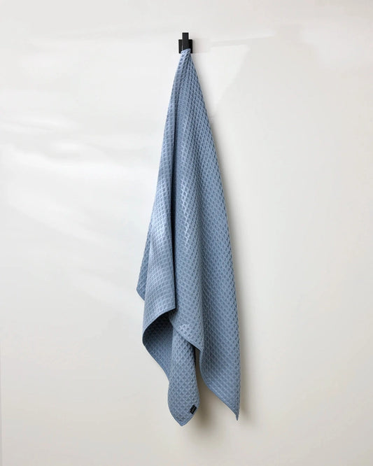 Geometry - Sky - Waffle Bath Towel
