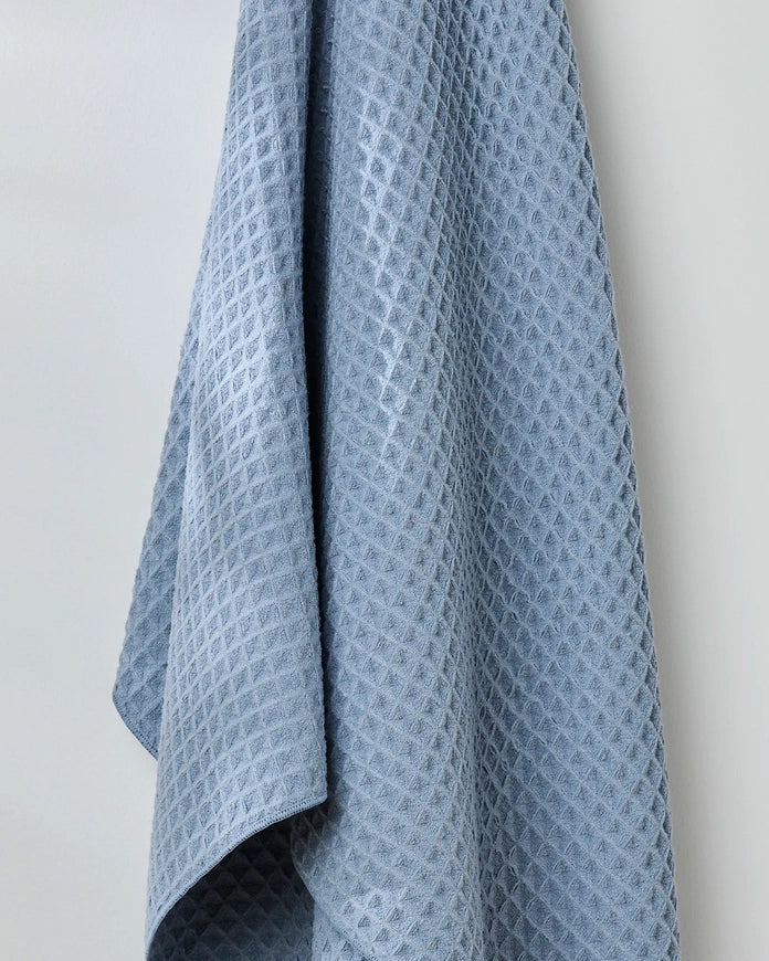 Geometry - Sky - Waffle Bath Towel