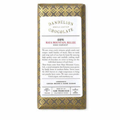 Dandelion Chocolate - Maya Mountain, Belize - 85% - 56 g