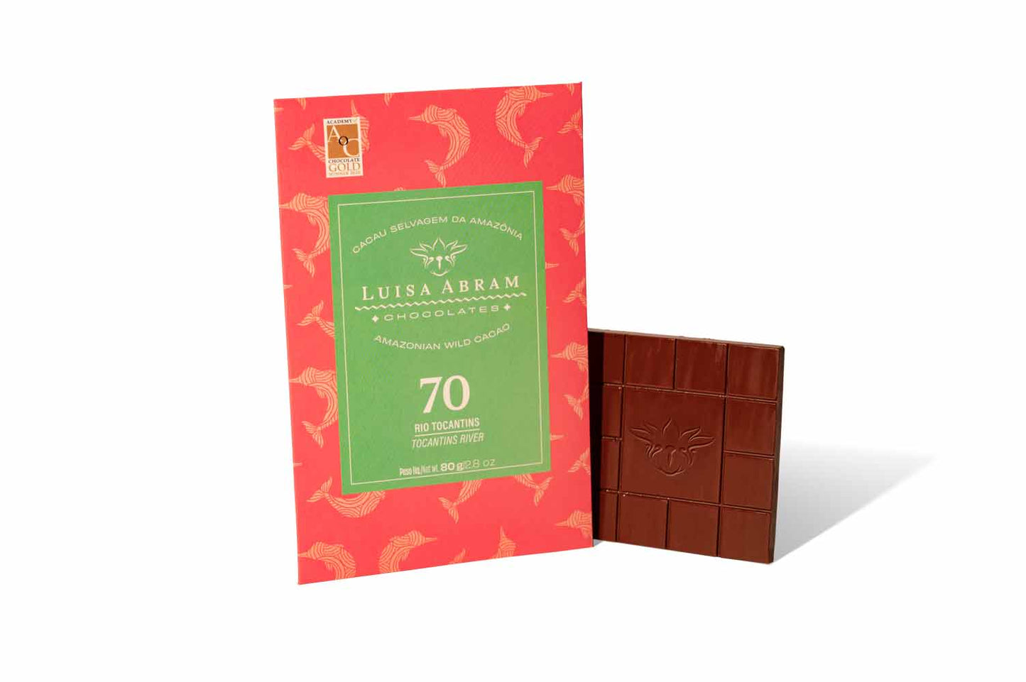 Luisa Abram - Rio Tocantins Wild Cacao Dark Chocolate - 70% - 80 g