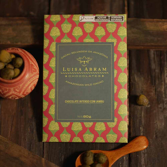 Luisa Abram - 70% Dark Chocolate W/ Jambu Flower - 80 g