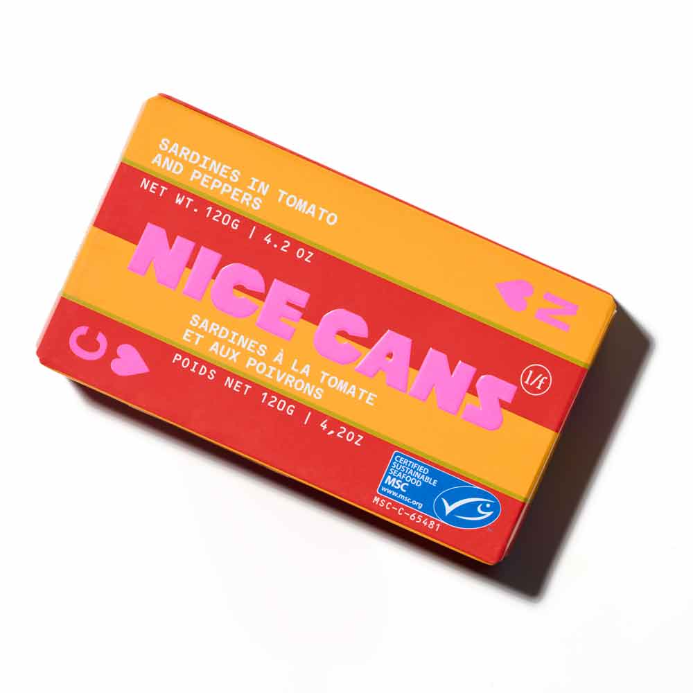 Nice Cans - Sardines In Tomato & Peppers - 120 g