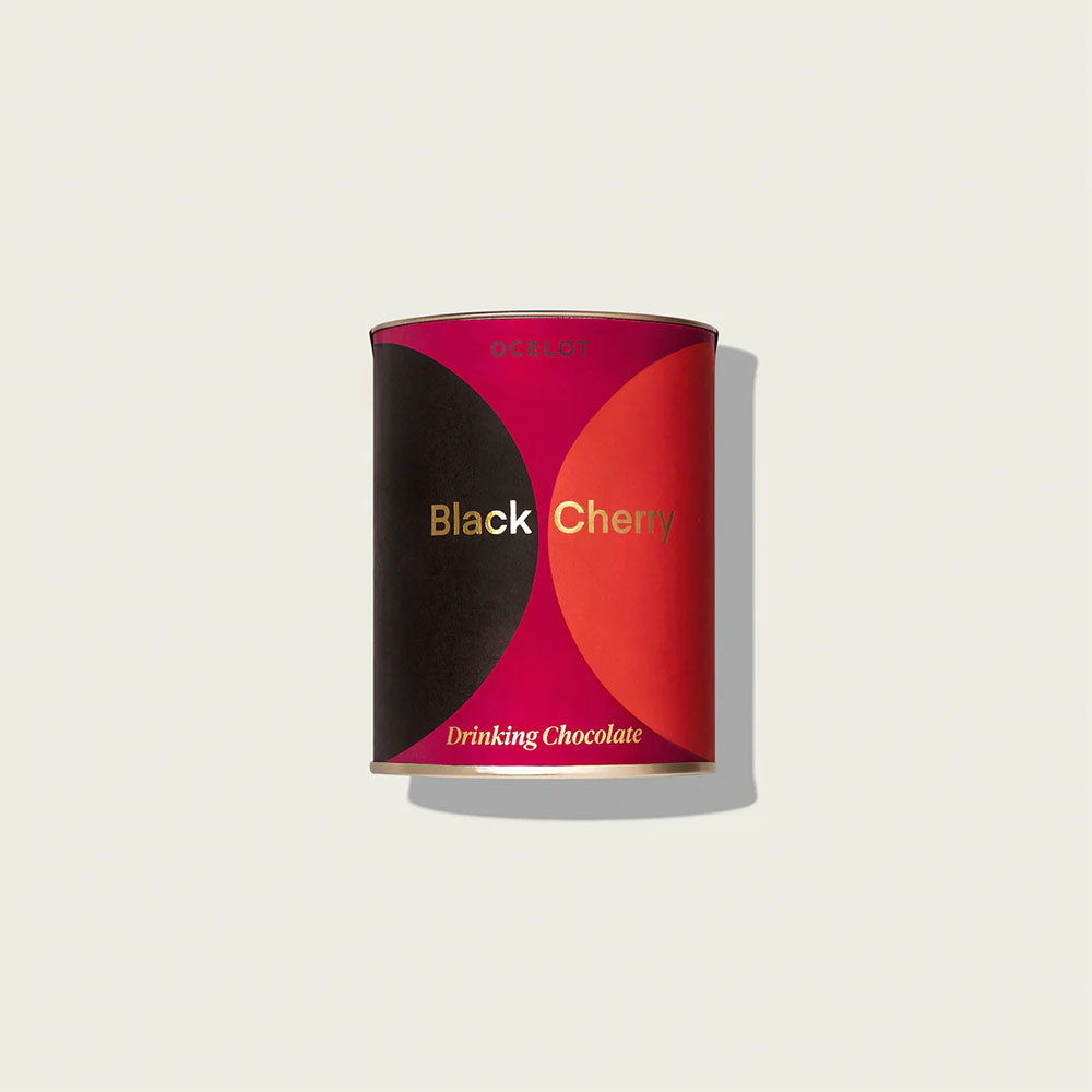 Ocelot - Black Cherry 70% Dark Chocolate Drinking Chocolate - 200 g