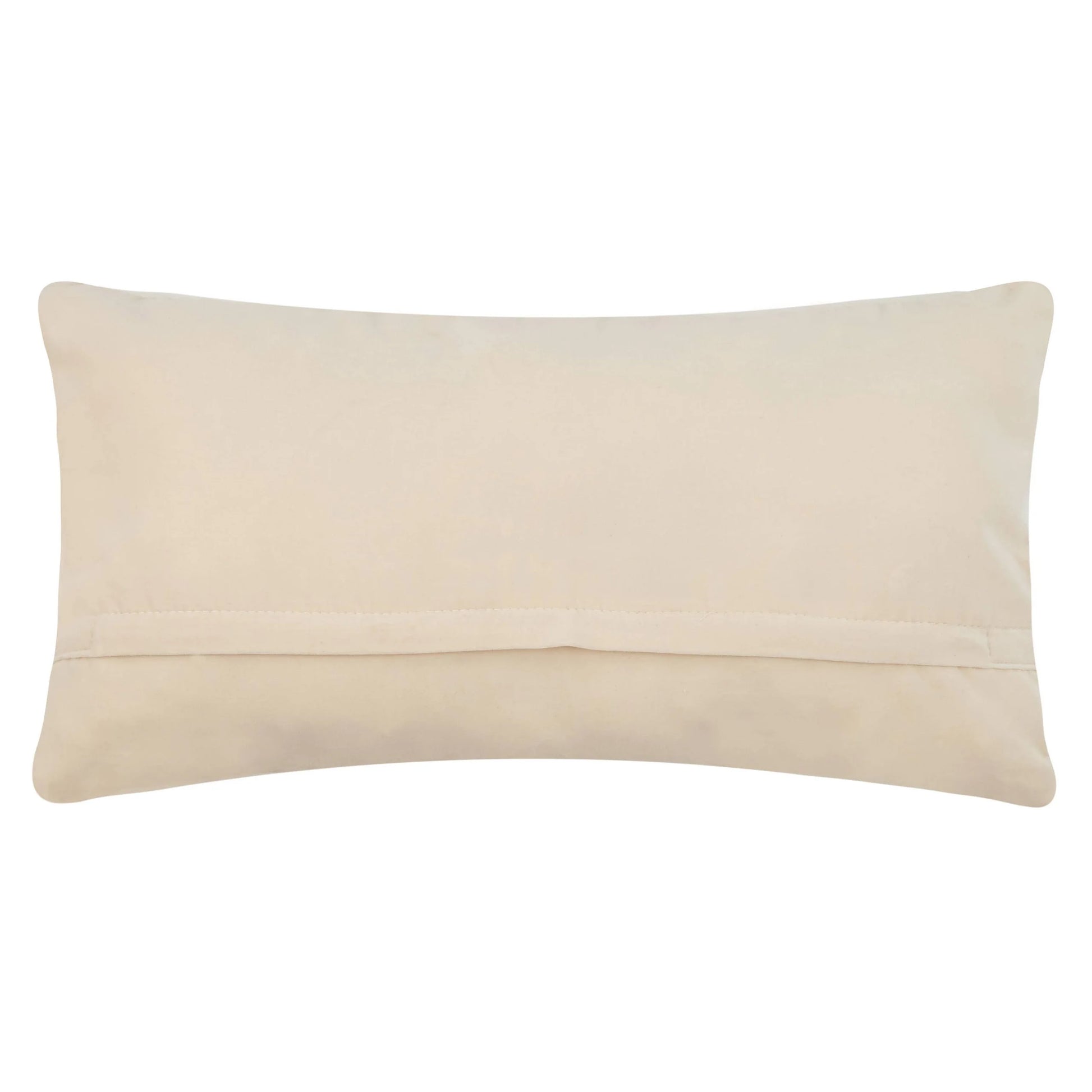 Beige pillow on a white background