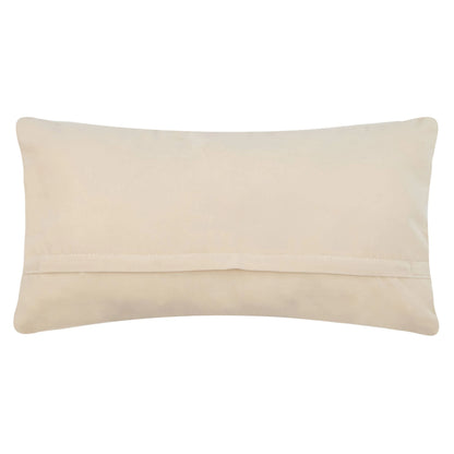 Beige pillow on a white background