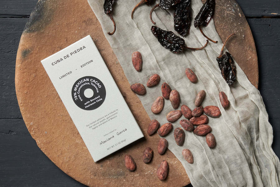 Cuna De Piedra - Comalcalco, Tabasco Dark Chocolate W/ Smoked Chile - 73% - 2.1 oz.