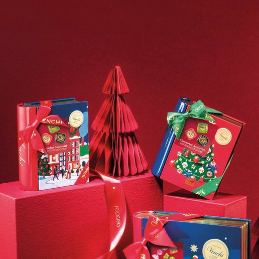 Venchi - Mini Christmas Chocolate Book Box - Holiday 2025 Gift Sets