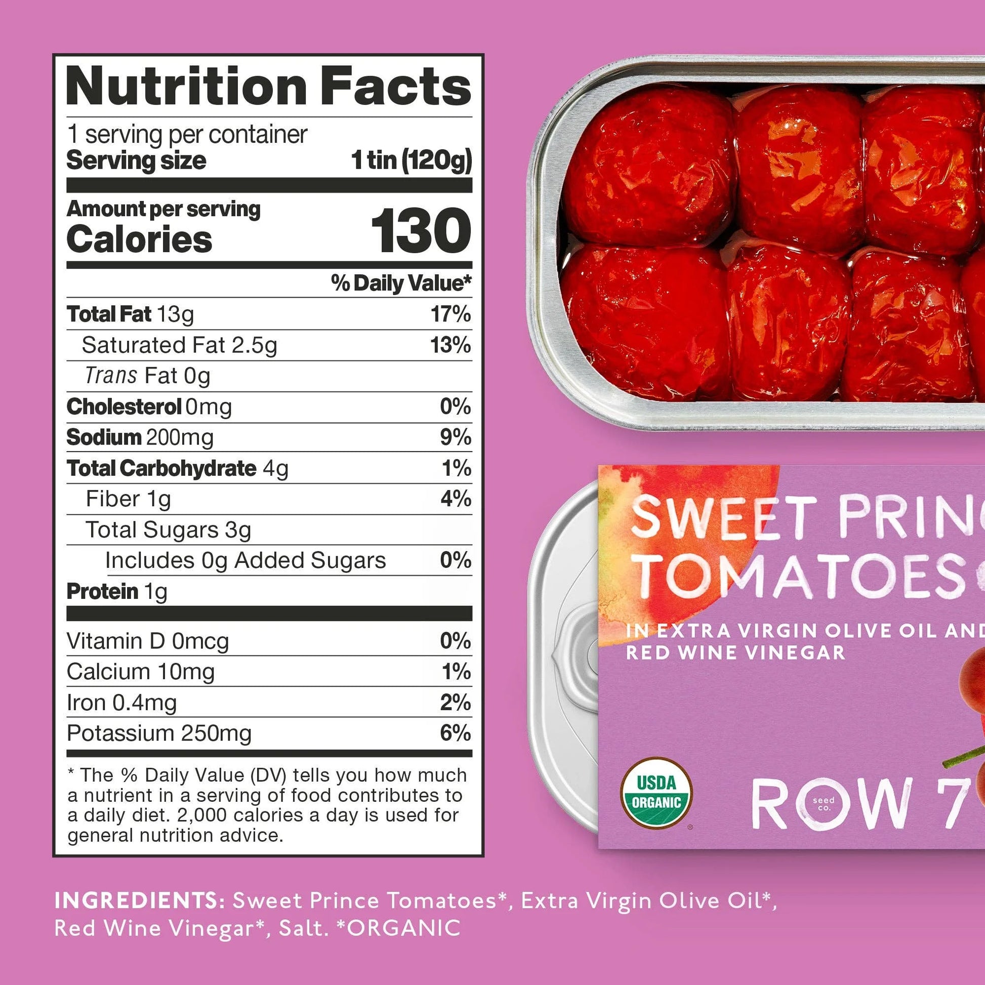 Row 7 Seed Co. - Sweet Prince Tomatoes Tin - 120 g